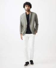MNDGC30360 MICHEL KLEIN HOMME(ミッシェルクラン オム) カットコンバーチブルジャケット カーキ