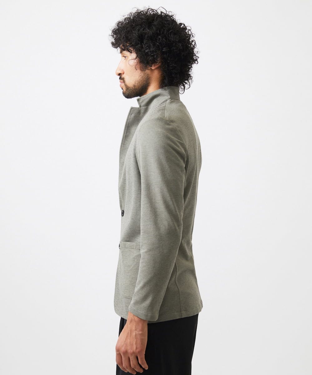 MNDGC30360 MICHEL KLEIN HOMME(ミッシェルクラン オム) カットコンバーチブルジャケット カーキ