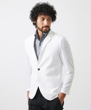 MNDGC30360 MICHEL KLEIN HOMME(ミッシェルクラン オム) カットコンバーチブルジャケット ホワイト
