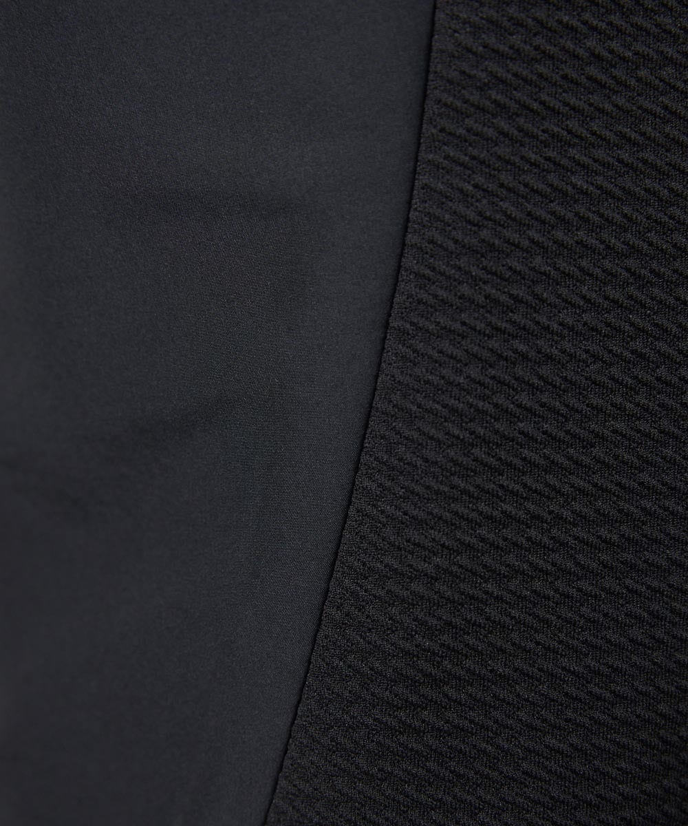 MNDGC58400 MICHEL KLEIN HOMME(ミッシェルクラン オム) ダブルフェイスノーカラージャケット セットアップ ブラック