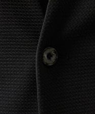 MNDGC58400 MICHEL KLEIN HOMME(ミッシェルクラン オム) ダブルフェイスノーカラージャケット セットアップ ブラック