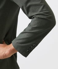 MNDGC64430 MICHEL KLEIN HOMME(ミッシェルクラン オム) メッシュテーラードジャケット セットアップ カーキ