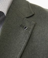 MNDGC64430 MICHEL KLEIN HOMME(ミッシェルクラン オム) メッシュテーラードジャケット セットアップ カーキ