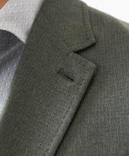 MNDGC64430 MICHEL KLEIN HOMME(ミッシェルクラン オム) メッシュテーラードジャケット セットアップ カーキ