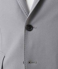 MNDGD03430 MICHEL KLEIN HOMME(ミッシェルクラン オム) 【セットアップ】コットンライクストレッチテーラードジャケット グレー