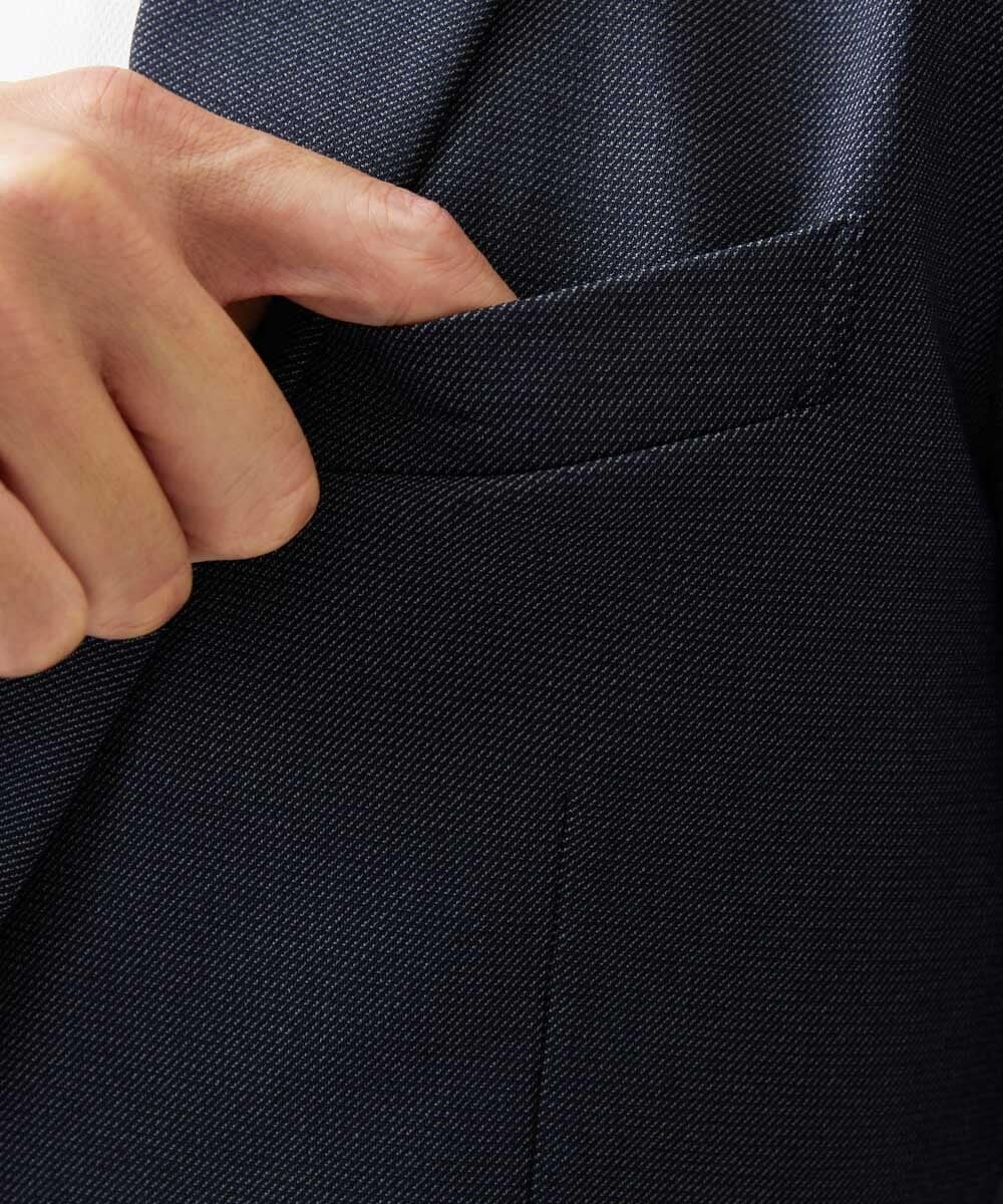 MNDGD04400 MICHEL KLEIN HOMME(ミッシェルクラン オム) 【セットアップ】ストレッチテーラードジャケット ネイビー