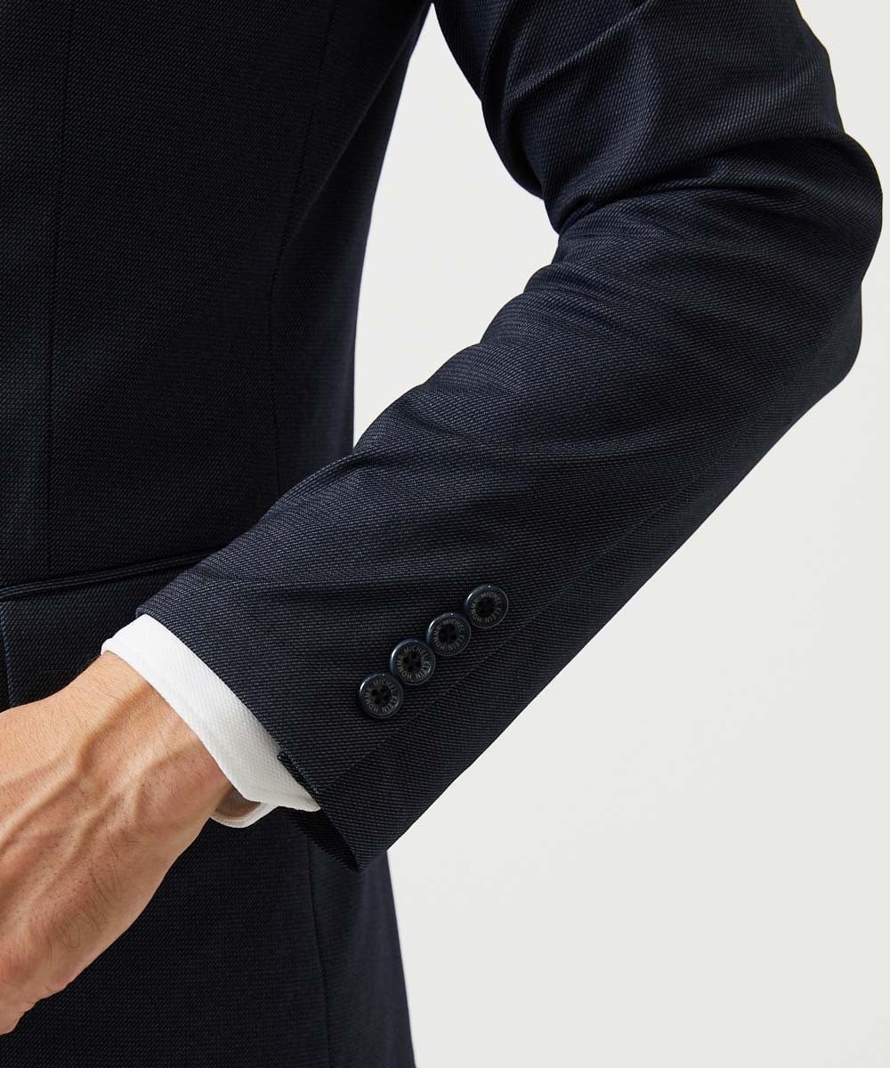 MNDGD04400 MICHEL KLEIN HOMME(ミッシェルクラン オム) 【セットアップ】ストレッチテーラードジャケット ネイビー