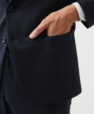 MNDGD04400 MICHEL KLEIN HOMME(ミッシェルクラン オム) 【セットアップ】ストレッチテーラードジャケット ネイビー