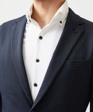 MNDGD04400 MICHEL KLEIN HOMME(ミッシェルクラン オム) 【セットアップ】ストレッチテーラードジャケット ネイビー