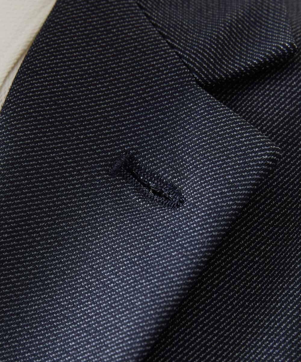 MNDGD04400 MICHEL KLEIN HOMME(ミッシェルクラン オム) 【セットアップ】ストレッチテーラードジャケット ネイビー