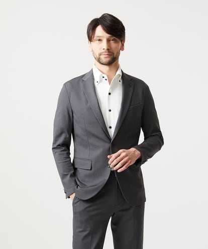 MNDGD04400 MICHEL KLEIN HOMME 【セットアップ】ストレッチテーラードジャケット