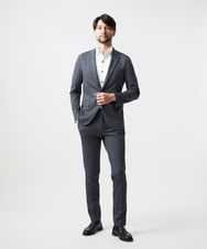 MNDGD04400 MICHEL KLEIN HOMME(ミッシェルクラン オム) 【セットアップ】ストレッチテーラードジャケット グレー