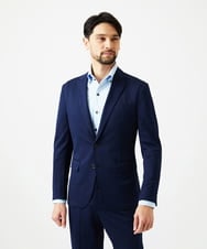 MNDGD54400 MICHEL KLEIN HOMME(ミッシェルクラン オム) 【セットアップ】メッシュテーラードジャケット ネイビー