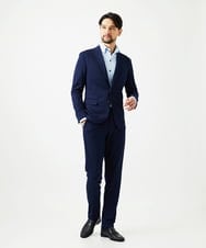 MNDGD54400 MICHEL KLEIN HOMME(ミッシェルクラン オム) 【セットアップ】メッシュテーラードジャケット ネイビー