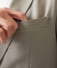 MNDGD54400 MICHEL KLEIN HOMME(ミッシェルクラン オム) 【セットアップ】メッシュテーラードジャケット ベージュ