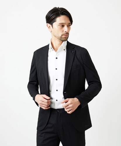 MNDGD54400 MICHEL KLEIN HOMME 【セットアップ】メッシュテーラードジャケット