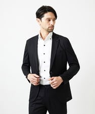 MNDGD54400 MICHEL KLEIN HOMME(ミッシェルクラン オム) 【セットアップ】メッシュテーラードジャケット ブラック