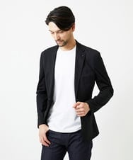 MNDGD54400 MICHEL KLEIN HOMME(ミッシェルクラン オム) 【セットアップ】メッシュテーラードジャケット ブラック