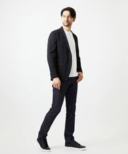 MNDGD54400 MICHEL KLEIN HOMME(ミッシェルクラン オム) 【セットアップ】メッシュテーラードジャケット ブラック