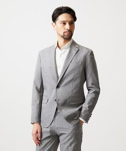 MNDGF06430 MICHEL KLEIN HOMME 【セットアップ】メッシュプリントテーラードジャケット