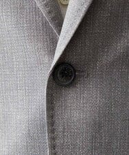 MNDGF06430 MICHEL KLEIN HOMME(ミッシェルクラン オム) 【セットアップ】メッシュプリントテーラードジャケット ライトグレー