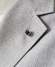 MNDGF06430 MICHEL KLEIN HOMME(ミッシェルクラン オム) 【セットアップ】メッシュプリントテーラードジャケット ライトグレー