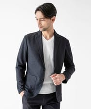 MNDGF55330 MICHEL KLEIN HOMME(ミッシェルクラン オム) ジャージカットジャケット ネイビー