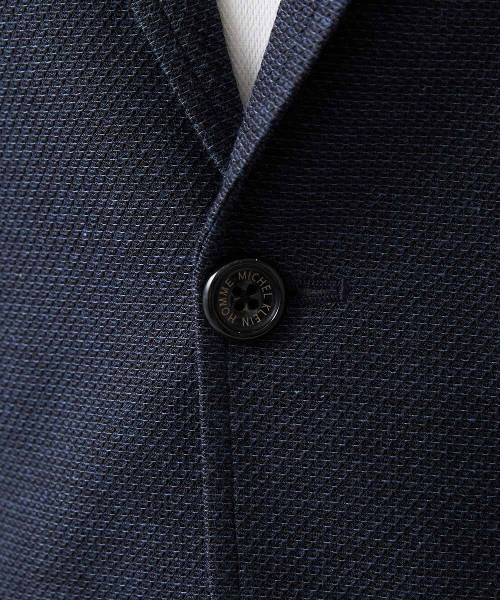 MNDGF55330 MICHEL KLEIN HOMME(ミッシェルクラン オム) ジャージカットジャケット ネイビー
