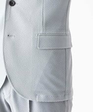 MNDGF56430 MICHEL KLEIN HOMME(ミッシェルクラン オム) 【セットアップ】ストレッチコンバーチブルジャケット グレー