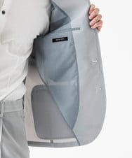 MNDGF56430 MICHEL KLEIN HOMME(ミッシェルクラン オム) 【セットアップ】ストレッチコンバーチブルジャケット グレー