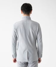 MNDGF56430 MICHEL KLEIN HOMME(ミッシェルクラン オム) 【セットアップ】ストレッチコンバーチブルジャケット グレー