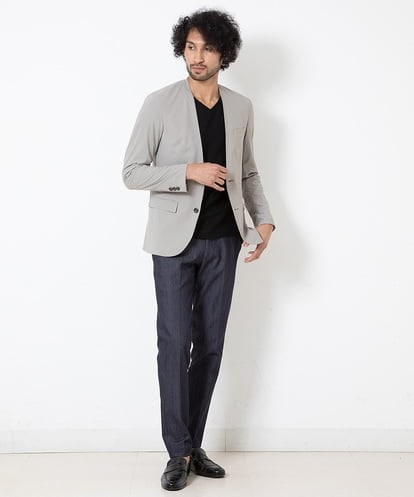 MNDGP09410 MICHEL KLEIN HOMME ノーカラージャケット