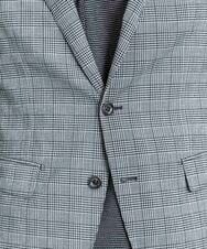 MNDGS03390 MICHEL KLEIN HOMME(ミッシェルクラン オム) チェック柄サッカージャケット ライトブルー(50)
