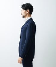 MNDGS04390 MICHEL KLEIN HOMME(ミッシェルクラン オム) メッシュストレッチジャケット ネイビー