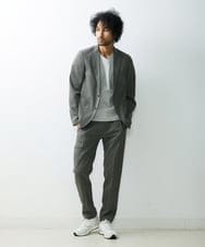 MNDGS05410 MICHEL KLEIN HOMME(ミッシェルクラン オム) デザインジャケット カーキ(36)