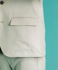 MNDGS14410 MICHEL KLEIN HOMME(ミッシェルクラン オム) ブッチャーノーカラージャケット ベージュ(82)