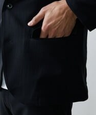 MNDGS14410 MICHEL KLEIN HOMME(ミッシェルクラン オム) ブッチャーノーカラージャケット ブラック(94)