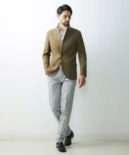 MNDGS47430 MICHEL KLEIN HOMME(ミッシェルクラン オム) ボディシェルジャケット カーキ
