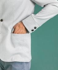 MNDGS47430 MICHEL KLEIN HOMME(ミッシェルクラン オム) ボディシェルジャケット ライトグレー