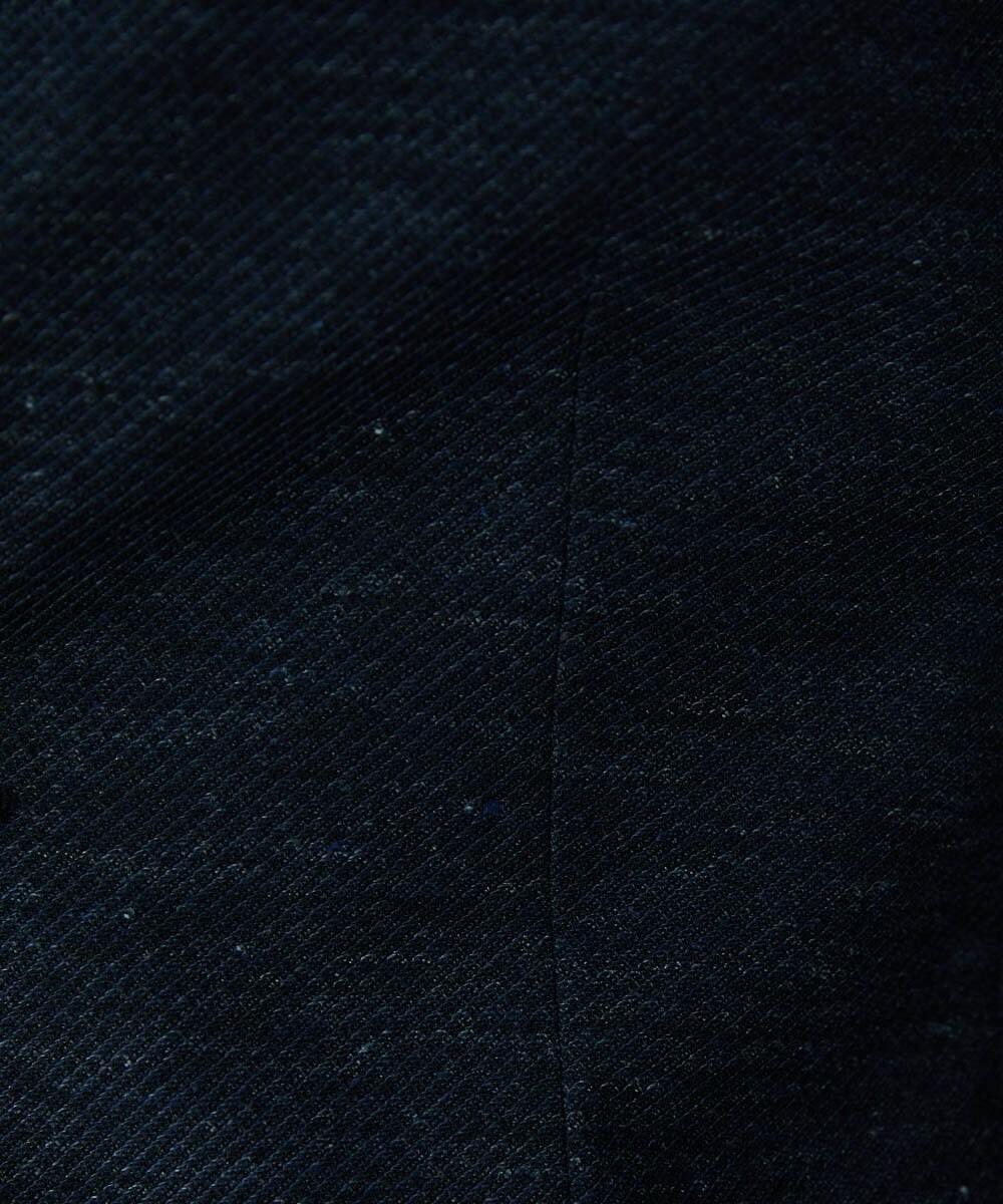 MNDGS48540 MICHEL KLEIN HOMME(ミッシェルクラン オム) リネンジャージジャケット ネイビー(57)
