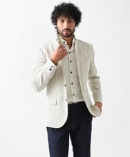 MNDGV60450 MICHEL KLEIN HOMME(ミッシェルクラン オム) カットコンバーチブルジャケット アイボリー