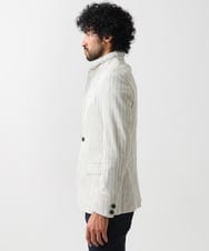 MNDGV60450 MICHEL KLEIN HOMME(ミッシェルクラン オム) カットコンバーチブルジャケット アイボリー