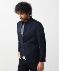 MNDGX03330 MICHEL KLEIN HOMME(ミッシェルクラン オム) サーフニットジャケット ネイビー(57)