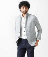 MNDGX03330 MICHEL KLEIN HOMME(ミッシェルクラン オム) サーフニットジャケット グレー