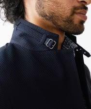 MNDGX56430 MICHEL KLEIN HOMME(ミッシェルクラン オム) ストレッチコンバーチブルジャケット ネイビー