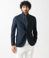 MNDGX56430 MICHEL KLEIN HOMME(ミッシェルクラン オム) ストレッチコンバーチブルジャケット ネイビー