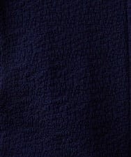 MNDGX58400 MICHEL KLEIN HOMME(ミッシェルクラン オム) ブランドロゴ刺繍入りニットジャケット セットアップ ネイビー
