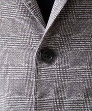 MNDHF08450 MICHEL KLEIN HOMME(ミッシェルクラン オム) 【セットアップ】グレンチェック柄テーラードジャケット グレー