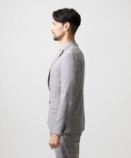 MNDHF08450 MICHEL KLEIN HOMME(ミッシェルクラン オム) 【セットアップ】グレンチェック柄テーラードジャケット グレー