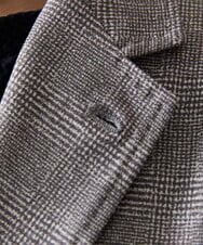 MNDHF08450 MICHEL KLEIN HOMME(ミッシェルクラン オム) 【セットアップ】グレンチェック柄テーラードジャケット グレー
